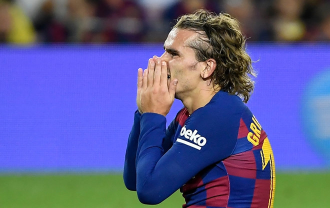 
Griezmann đang gặp khó ở Barca