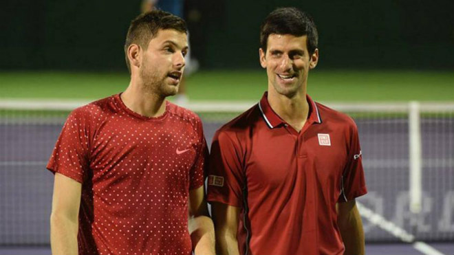 Krajinovic và Djokovic gặp khó trận mở màn nội dung đôi nam Thượng Hải Masters