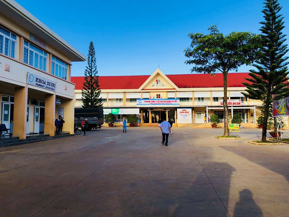 Trung tâm y tế huyện Đắk G&#39;lấp.