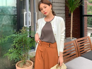 Thời trang - 4 cách ứng dụng cardigan cho nữ công sở ngày giao mùa