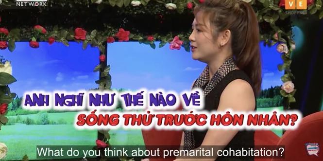 Kim Thắm ủng hộ sống thử trước hôn nhân.