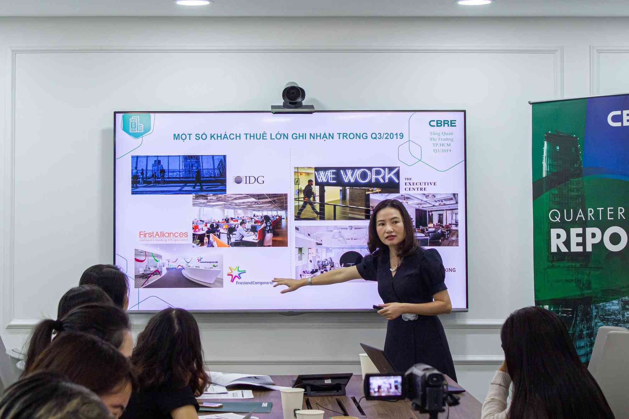 Khách thuê văn phòng trong quý III-2019 ở TP HCM chủ yếu công ty công nghệ, khởi nghiệp... Ảnh: Lam Giang