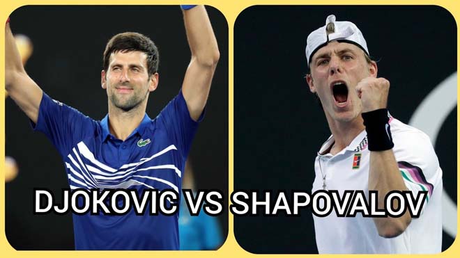 Djokovic xuất sắc đánh bại Shapovalov