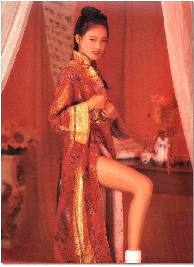Khi đó, vì mong muốn được nổi tiếng nên Thư Kỳ đã chấp nhận chụp những bộ ảnh khỏa thân hết sức táo bạo. Chính từ sự kiện này đã khiến tên tuổi của Thư Kỳ gắn liến với hình ảnh một ngôi sao thoát y đúng nghĩa. Chưa dừng ở lại đó, cô còn tham gia bộ phim Nhục bồ đoàn 2: Ngọc nữ tâm kinh/Sex and Zen 2 (1996) – bộ phim kể về những thú vui hoan lạc của tầng lớp thượng lưu Trung Quốc. Trong phim có nhiều cảnh trần trụi của Thư Kỳ và các bạn diễn nam lẫn nữ, khiến người xem không khỏi nóng mặt. Đây cũng là một trong những bộ phim đánh dấu tên tuổi Thư Kỳ với dòng phim người lớn, khiến cô phải đánh đổi nhiều năm để “gột rửa” hình ảnh trong tâm trí khán giả.