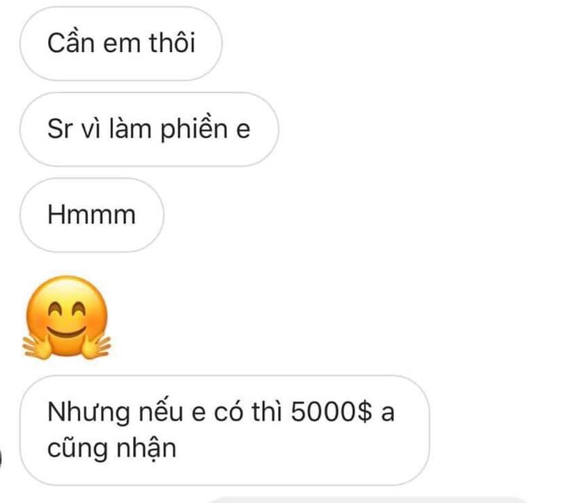 Có bạn gái khoe&nbsp;được trả lương 5000&nbsp;USD&nbsp;để làm "con nuôi"