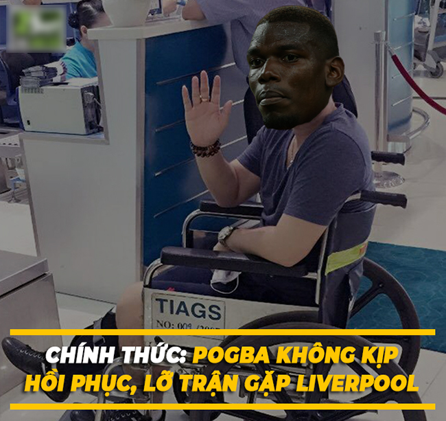 MU nhận &#34;hung tin&#34; về Pogba trước trận gặp Liverpool.