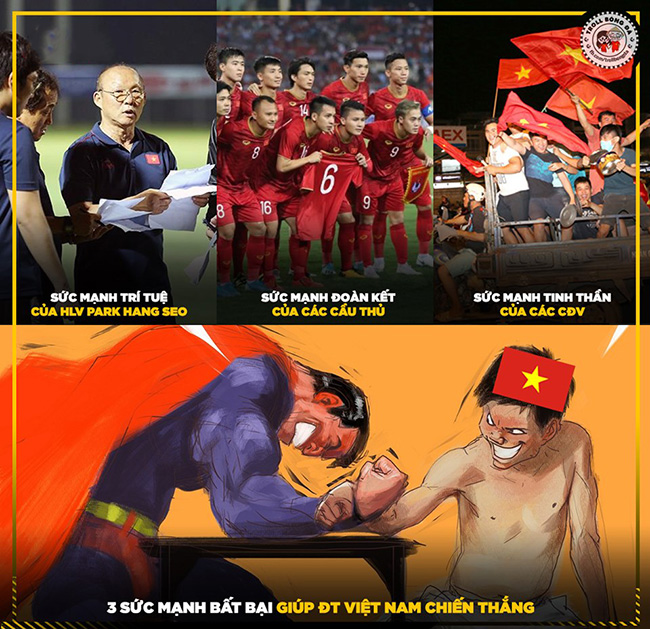 Những nguồn sức mạnh to lớn của đội tuyển Việt Nam.