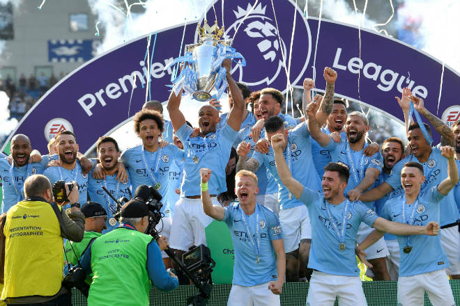 Đại gia Man City đã có 4 danh hiệu Ngoại hạng Anh trong 7 năm qua