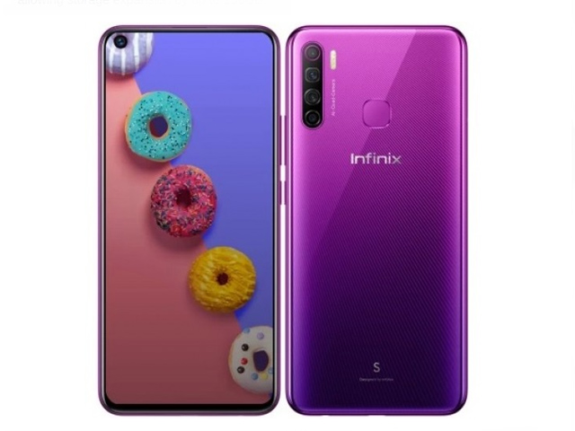 Trình làng Infinix S5 có tới 4 camera, giá “hạt dẻ”