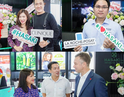 Hasaki hiện là đối tác chiến lược phân phối mỹ phẩm chính hãng của các tập đoàn hàng đầu thế giới Rohto, L’Oreal, Luxasia, Shiseido, Estee Lauder Company, LG Vina, Amore Pacific, Unilever, Kao…