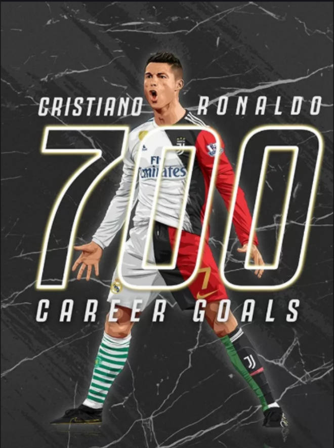 Ronaldo chính thức có tròn 700 bàn thắng trong sự nghiệp