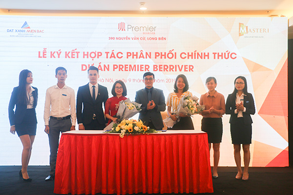 Đơn vị phát triển dự án ký kết hợp tác chiến lược với Đất Xanh Miền Bắc trong dự án Premier Berriver