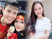 Đời sống Showbiz - Bạn gái hot girl của cầu thủ Duy Mạnh &quot;chơi lớn&quot; sau bàn thắng của người yêu