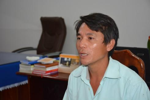 Huỳnh Văn Công tại cơ quan điều tra.