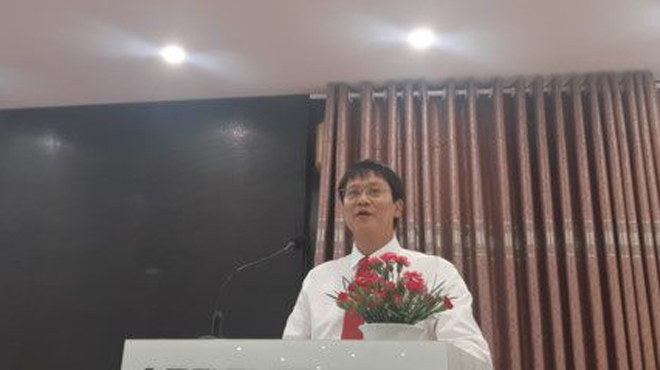 &nbsp;Thứ trưởng Bộ GD&amp;ĐT Lê Hải An phát biểu khai mạc Hội thảo ngày 16/10. Ảnh: Bộ GD-ĐT