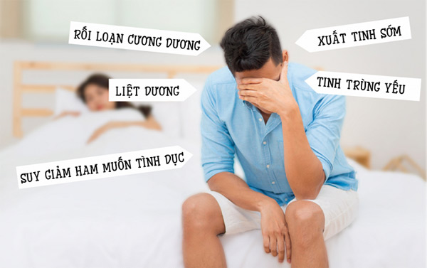 Suy giảm Testosterone khiến nam giới phải đối mặt với nhiều rắc rối