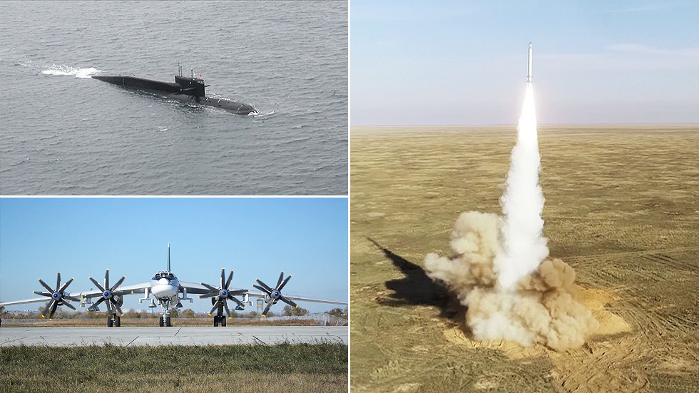 Nga đồng loạt thử nghiệm vũ khí ở cả trên không, trên biển và đất liền.