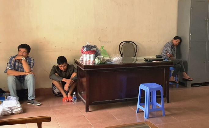Một số đối tượng tại Công an TP Bảo Lộc