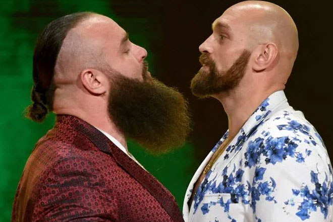 Fury đấu với Braun Strowman vào ngày 31/10