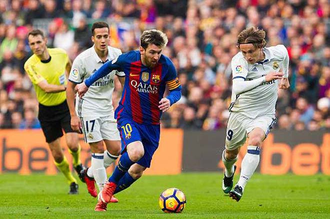 Barca và Real có nhiều fan trên mạng xã hội