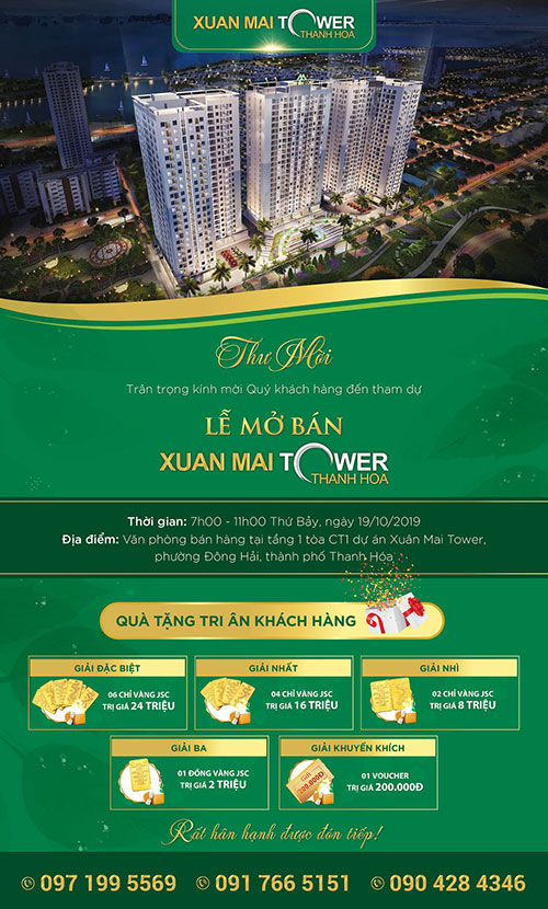 Xuân Mai Tower ưu đãi mùa thu, bội thu vàng lộc - 1