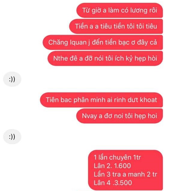 Cô gái&nbsp;đã chu cấp cho bạn trai 8,7 triệu&nbsp;đồng