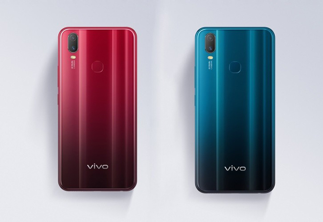 Hai tùy chọn màu của Vivo Y11.