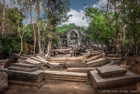 Cố đô&nbsp;Mahendraparvata tại Campuchia mới được các nhà khảo cổ phát hiện (Ảnh: Gabriele Stoia)