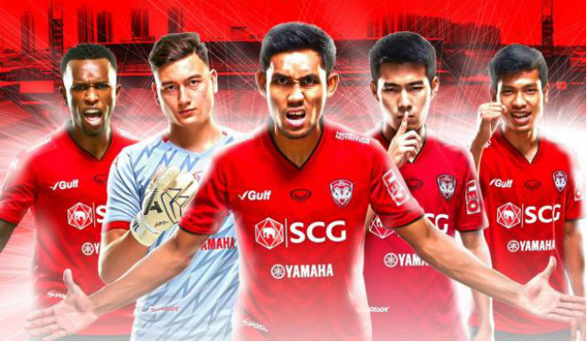 Văn Lâm và Dangda là đồng đội của nhau ở CLB Muangthong United tại Thai League 2019