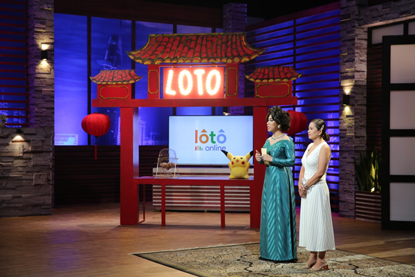 Lộ Lộ đến Shark Tank kêu gọi đầu tư cho dự án Lô tô.