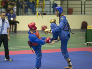 Thể thao - Võ sĩ “khổng lồ” cao 2m20 Trần Ngọc Tú gây sốc ở giải Vovinam