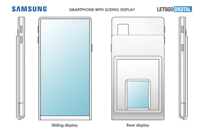 Hình ảnh về bằng sáng chế của Samsung.