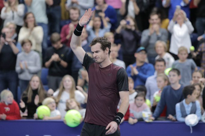 Murray vỡ òa cảm xúc trong giây phút đăng quang&nbsp;European Open