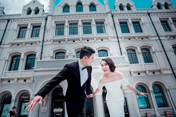 Đám cưới hoành tráng của cặp đôi yêu 5 năm, tình yêu đôi khi không cần hứa hẹn - 1