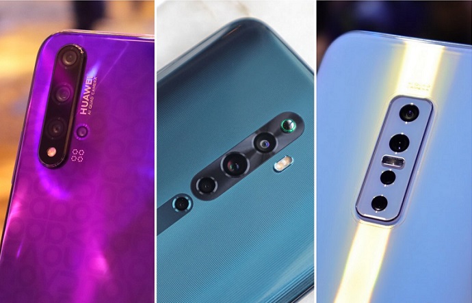 &#34;Đọ dáng&#34; 3 smartphone tầm giá 9 triệu, có 4 camera sau, &#34;sống ảo&#34; tuyệt đỉnh - 1