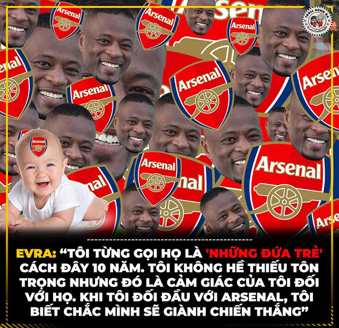 Có những người chỉ chờ Arsenal thua để nhảy vào troll.