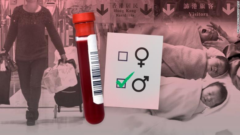 Buôn lậu máu xét nghiệm đang phát triển mạnh ở Trung Quốc do các gia đình muốn sinh con trai (Nguồn: CNN)