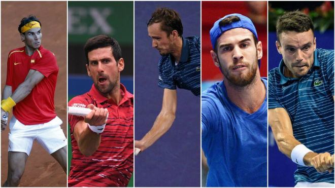 Nadal, Djokovic, Medvedev, Khachanov và Baptista Agut là những tay vợt trong top 10 ATP sẽ tham dự VCK Davis Cup phiên bản mới vào tháng sau