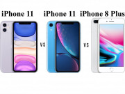 Thời trang Hi-tech - iPhone 11 vs iPhone XR vs iPhone 8 Plus: Ai dai sức hơn?