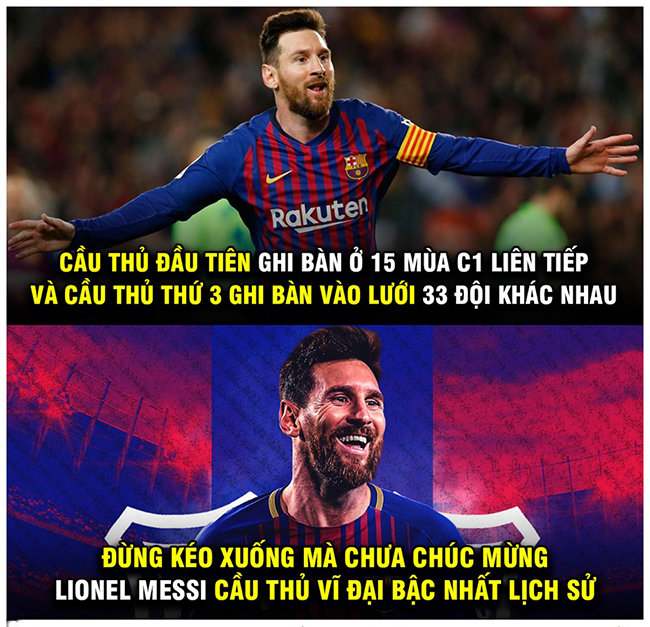 Messi xứng đáng là cầu thủ vĩ đại nhất lịch sử bóng đá.