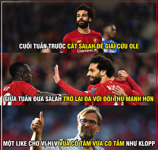 HLV Klopp là người vừa &#34;có tâm&#34; vừa có tâm ở thời điểm hiện tại.