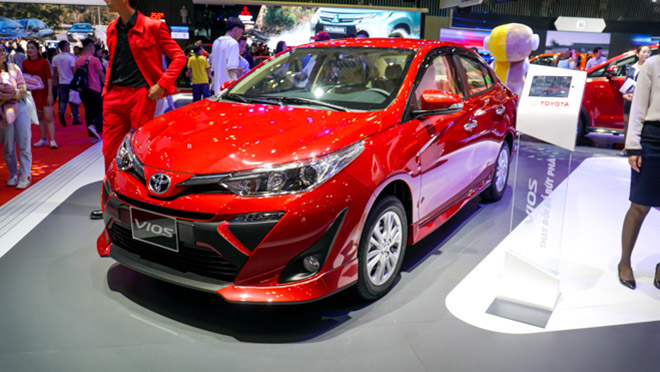 Toyota Vios phiên bản nâng cấp mới xuất hiện tại VMS2019 - 5