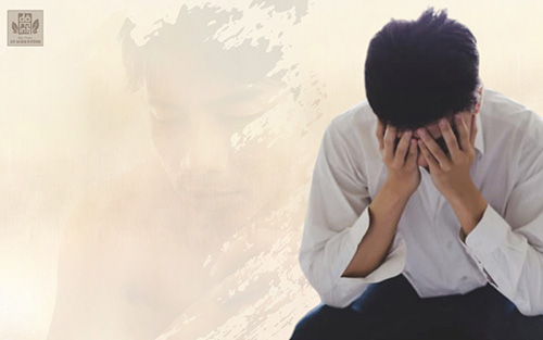 Xuất tinh sớm ám ảnh nam thanh niên.