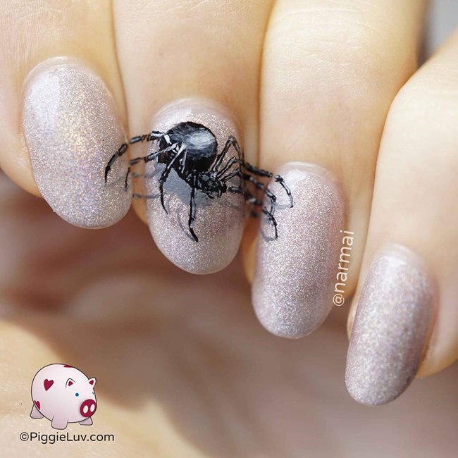 Gợi ý 10 mẫu nail đẹp - độc - lạ cho Halloween nàng sẽ thích mê - 3