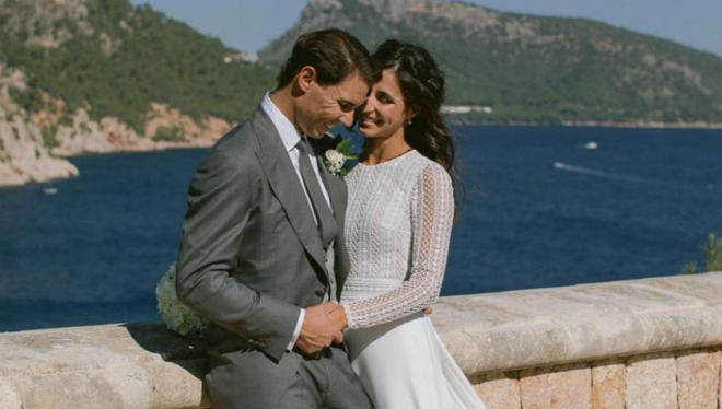 Rafael Nadal mãn nguyện trong lễ cưới với Xisca Perello