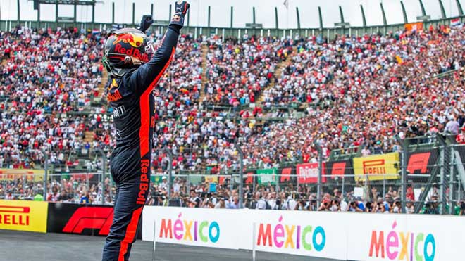 Verstappen hướng tới hat-trick chiến thắng tại Mexico