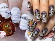 Làm đẹp - Gợi ý 10 mẫu nail đẹp - độc - lạ cho Halloween nàng sẽ thích mê