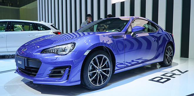 Subaru BRZ 2019 được nâng cấp nhẹ ở nội và ngoại thất.