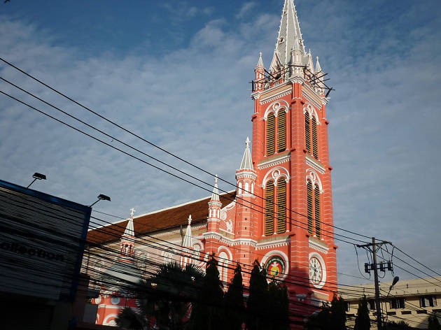 Nhà thờ Tân Định là một địa điểm nổi tiếng ở quận 3, TP HCM. Ảnh: Ngô Trung / CC BY