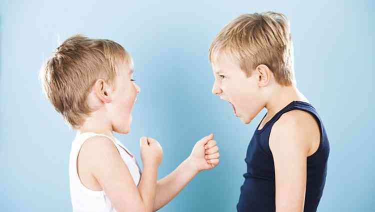 Trẻ nhỏ thường xuyên cãi lộn, đánh nhau. Ảnh: Themotherco